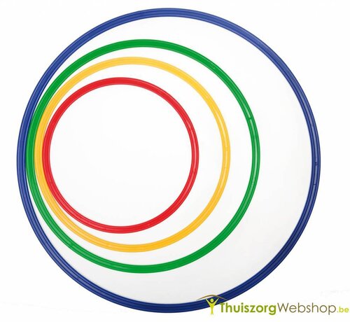 Gymnastiekhoepel in kunststof (verschillende opties)