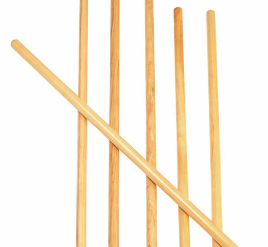Gymnastiekstok in hout (2 lengtes)