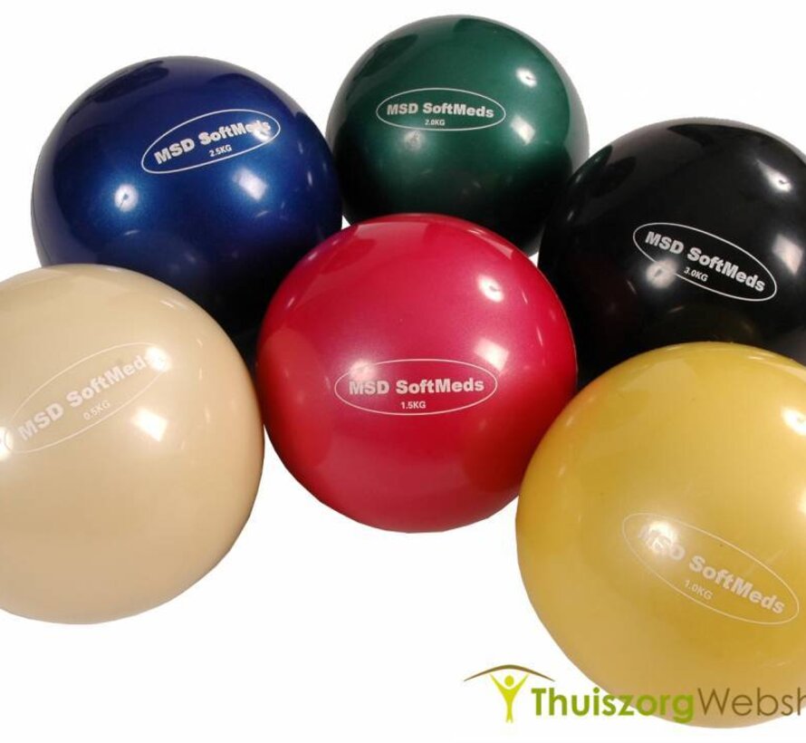 Gewichtbal SoftMed 12 cm - Verkrijgbaar in 4 gewichtsklasses