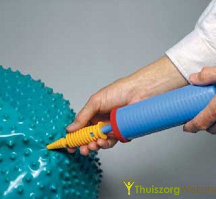 Handpomp voor zitballen