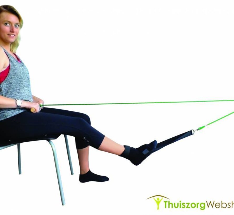 Katrol voor beenoefeningen