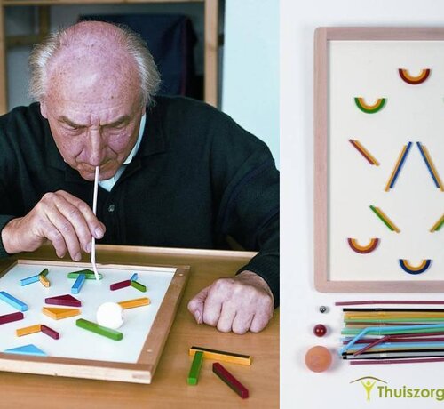 Parcour voor ademhalingsoefeningen