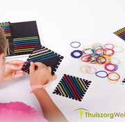 Magna Bands met gekleurde elastieken