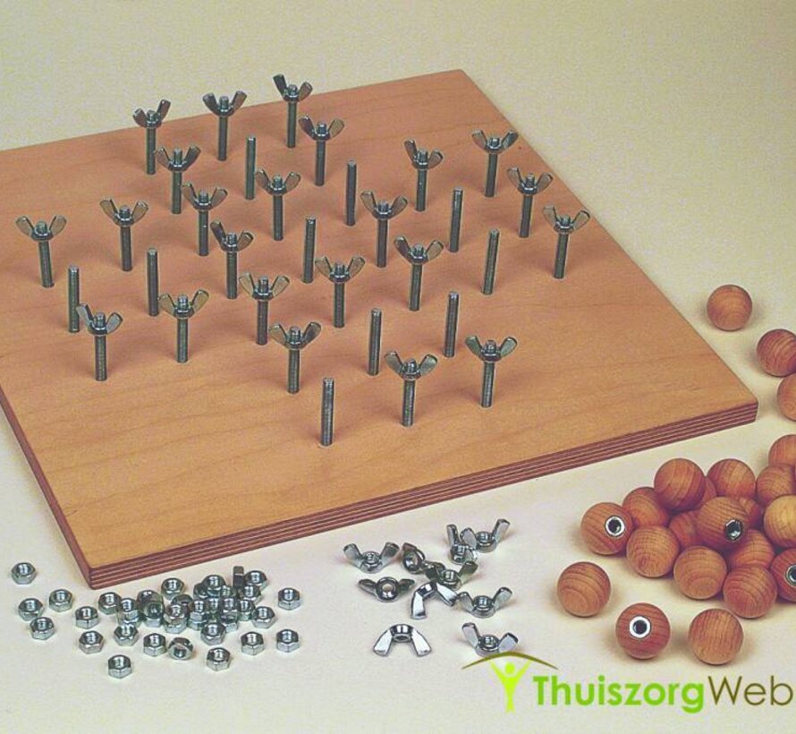 Solitair met schroeven