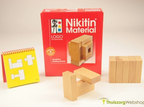 Bouwstenen hout Nikitin N4 - van bouwplan tot constructie