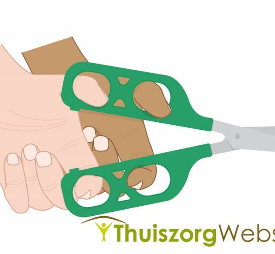 Schaartje met dubbele openingen Easi-Grip®