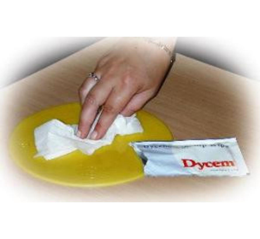 50 reinigingsdoekjes voor antislip matjes Dycem®