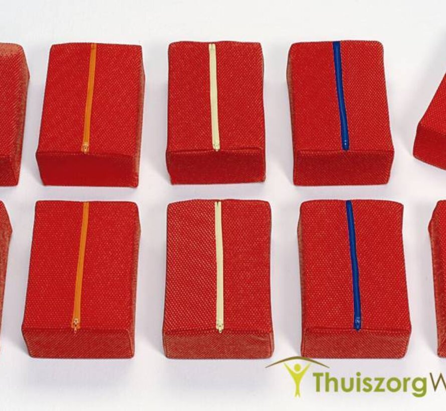 Comprimo: stapblokken in schuim met verschillende hardheid