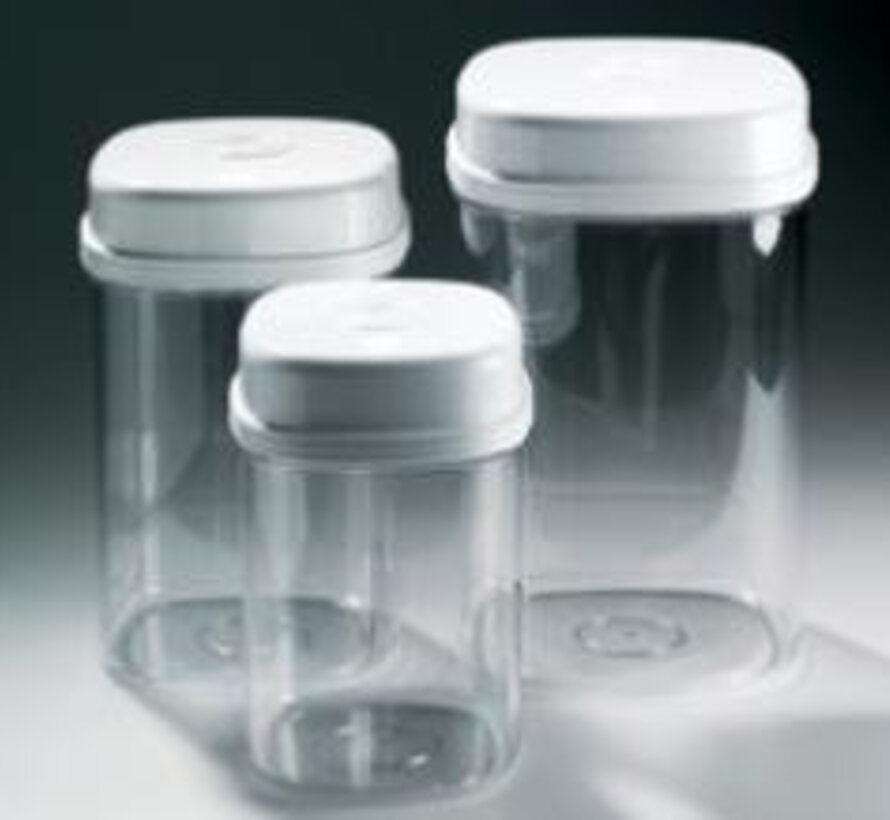 Voorraaddozen voor eenhandig gebruik