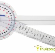 Goniometer transparant