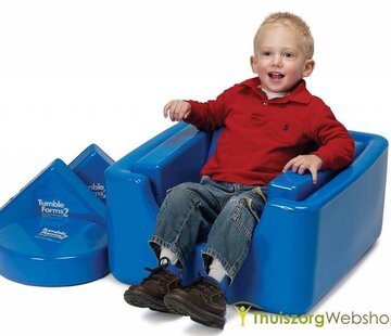 Stoel + set van 8 positioneringskussens