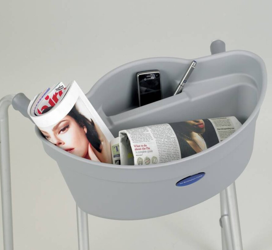 Plastig mandje voor rollator