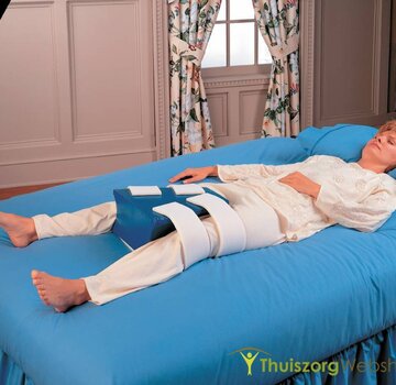 Abductiekussen in wigvorm met vinylcoating