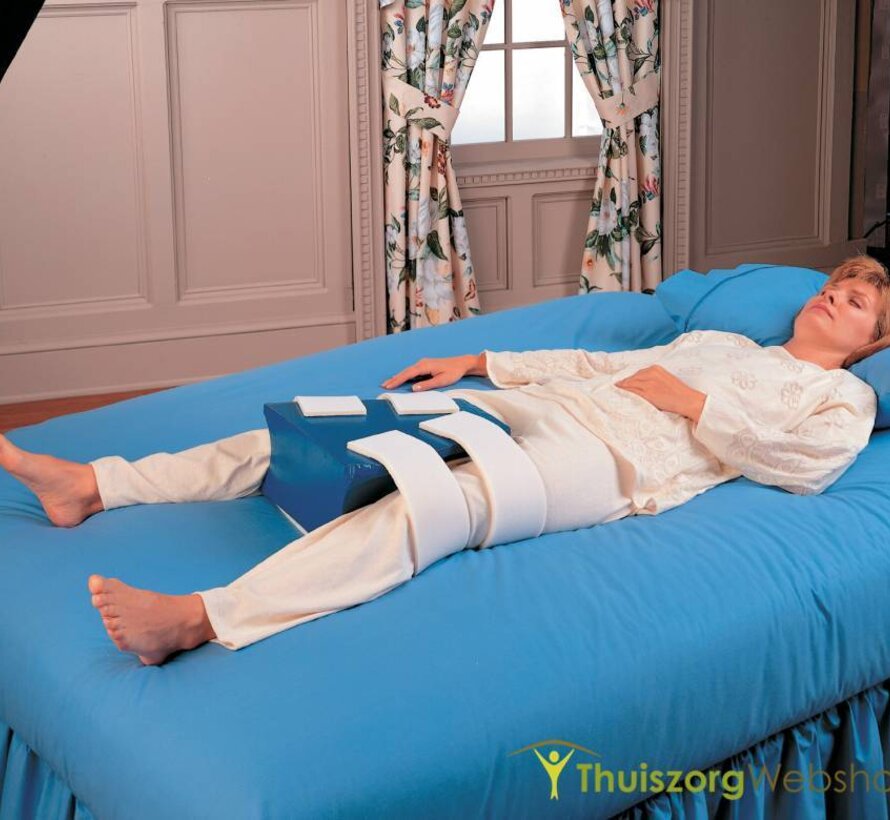 Abductiekussen in wigvorm met vinylcoating