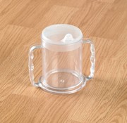 Beker met 2 extra grote handvatten