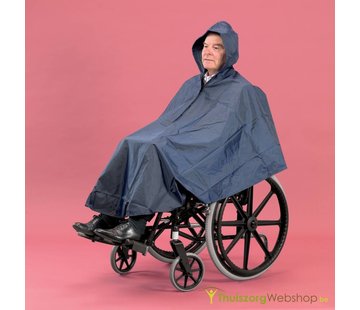 Rolstoelponcho gevoerd