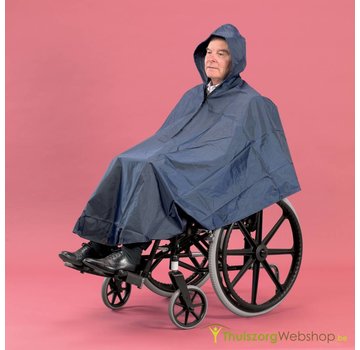 Rolstoelponcho gevoerd