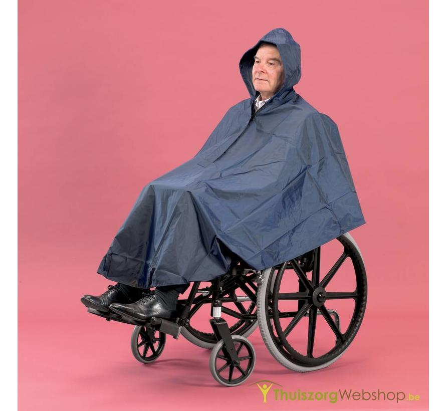 Rolstoelponcho gevoerd