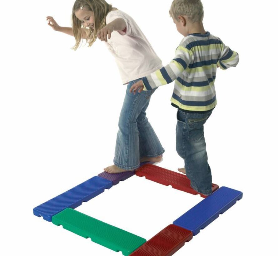 Tactiel voetpad met 6 elementen