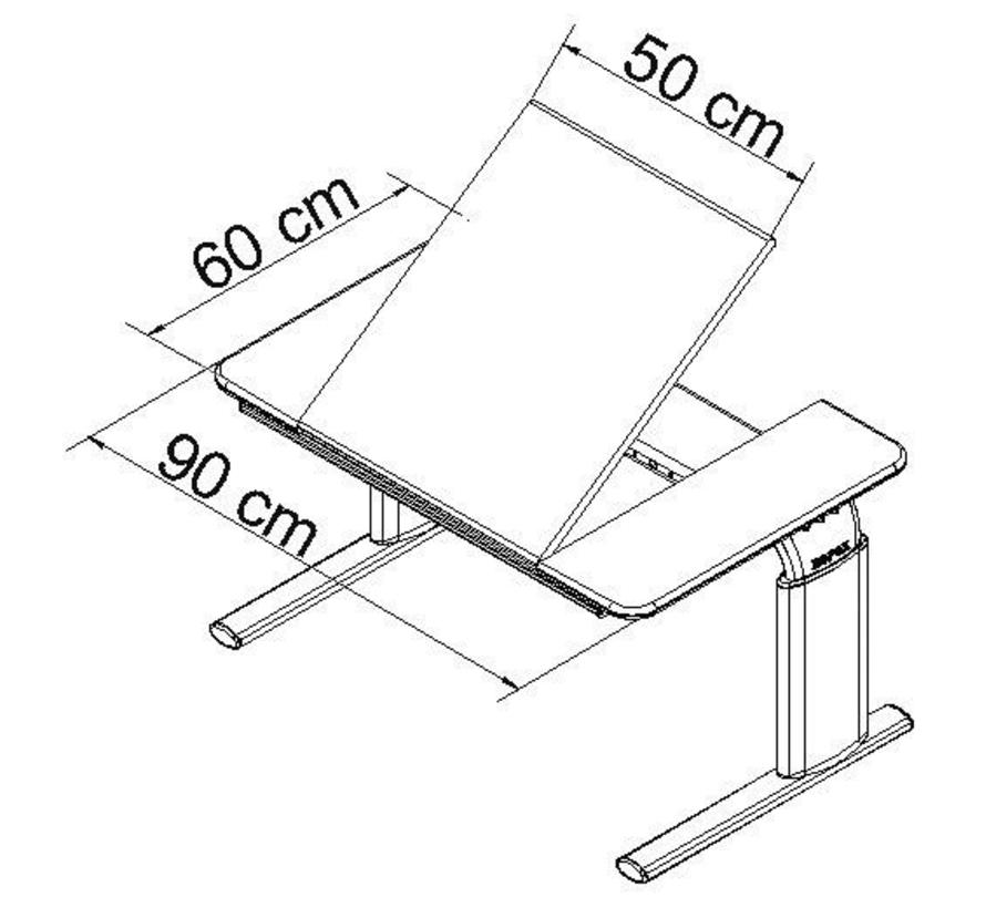 Hoog-laagtafel Ropox Vision 90/60 cm