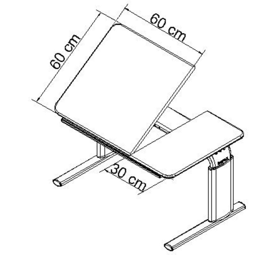 Hoog-laagtafel Ropox Vision 90/60 cm