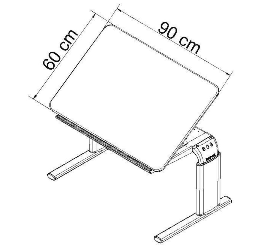 Hoog-laagtafel Ropox Vision 90/60 cm