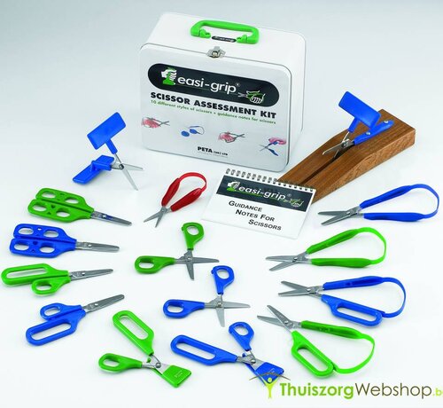 Uitgebreide set verschillende scharen easi-grip®