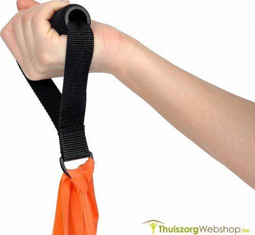 Zachte handvatten voor therapieband en tubing