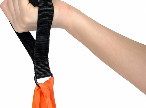 Zachte handvatten voor therapieband en tubing