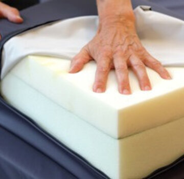 Matras traagschuim visco met inco hoes