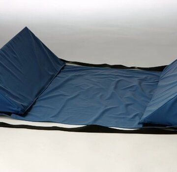 Wiggen voor zijdelingse ondersteuning in bed, met klittenband