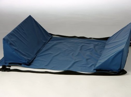 Wiggen voor zijdelingse ondersteuning in bed, met klittenband