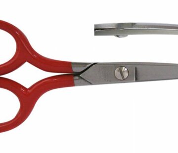 Gebogen schaar voor thermoplast