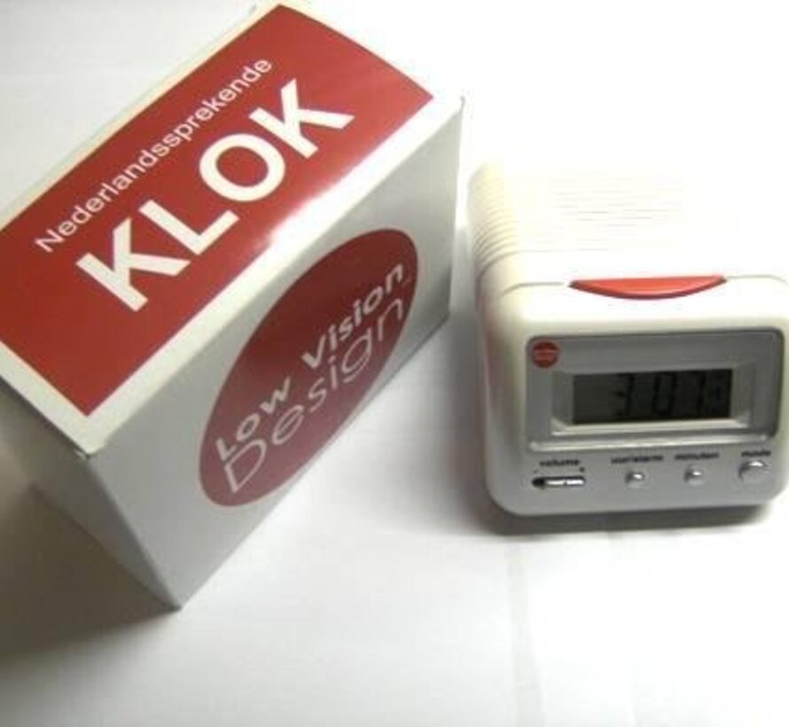 Sprekende wekker Nederlandstalig