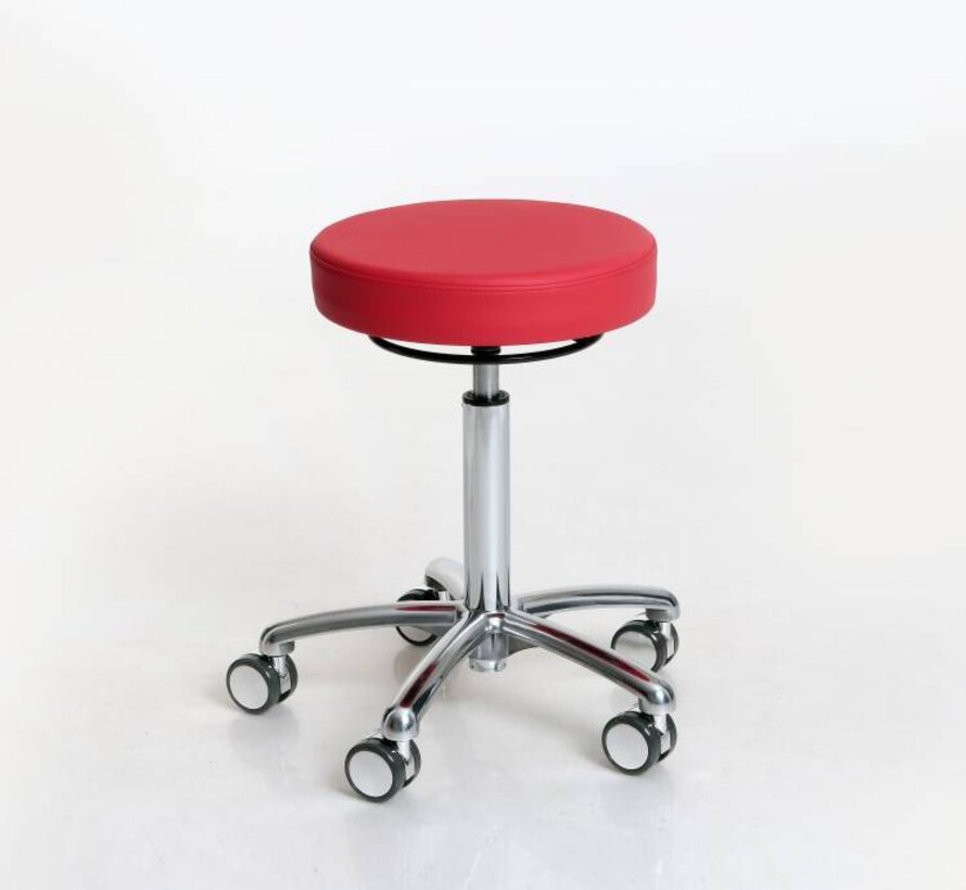 Werkkruk Taxi met 5 wielen en zachte zitting