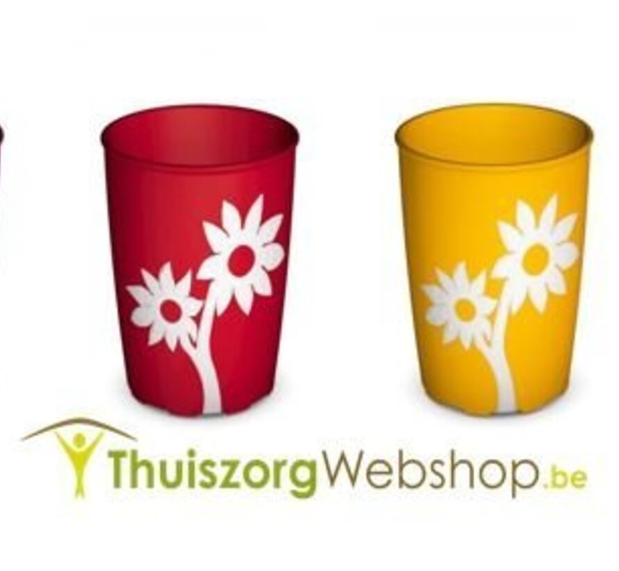 Bloemenbeker antislip Ornamin