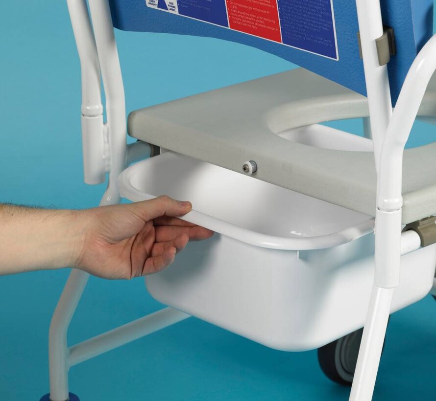 Verrijdbare po/douchestoel