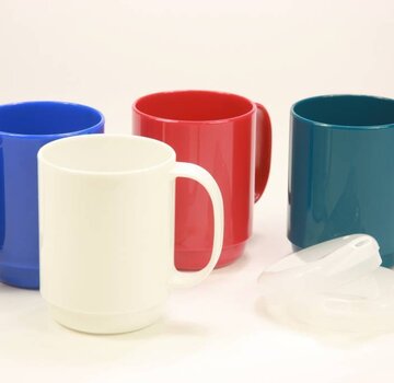 Drinkbeker met 1 handvat ornamin klassik