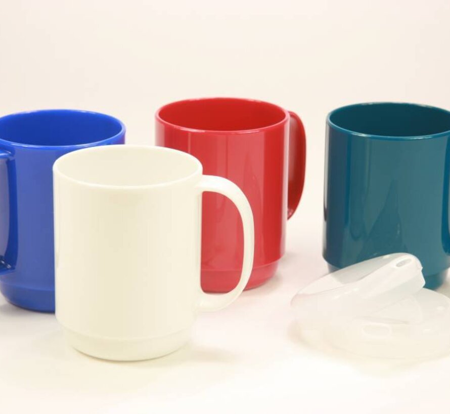 Drinkbeker met 1 handvat ornamin klassik