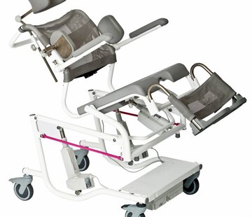 Elektrisch verstelbare douchestoel m2 multi-tip