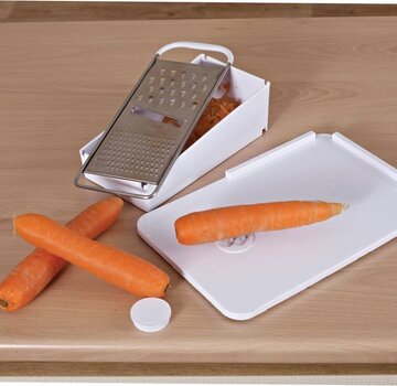 Snijplankje met fixatiepinnen en rasp