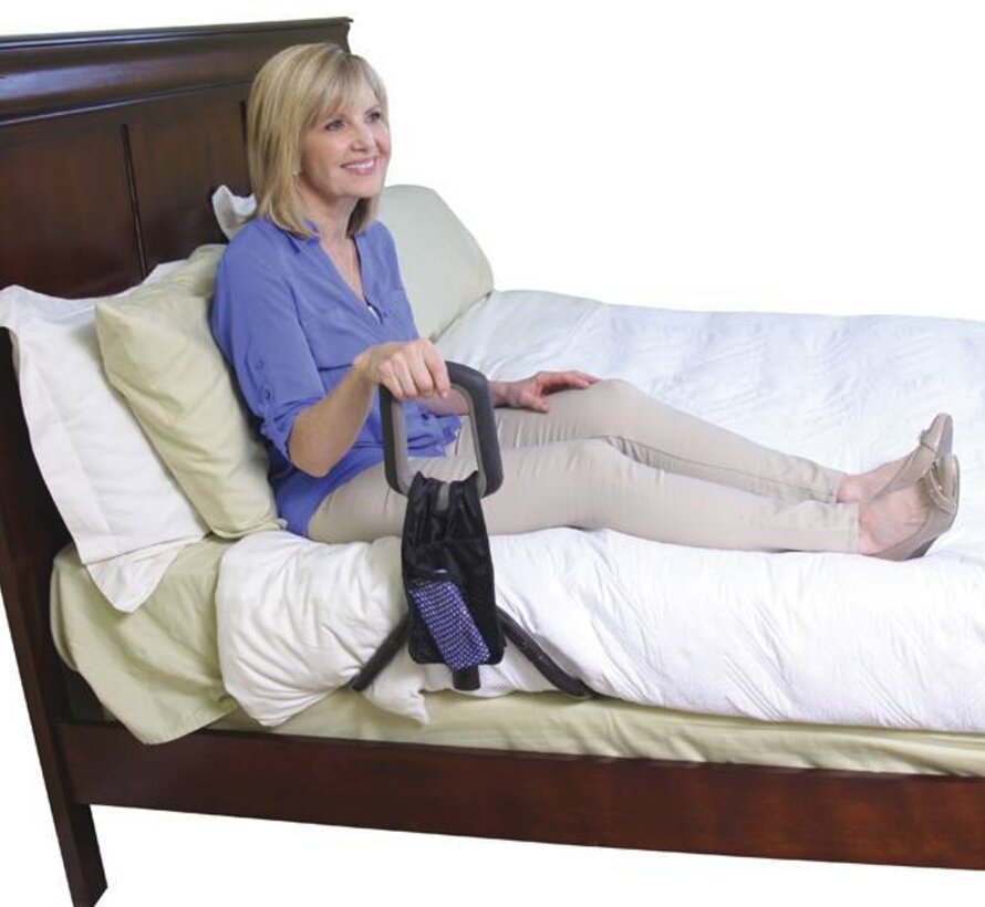 Bed transferbeugel BedCane™ Stander Compac met handige opbergtas
