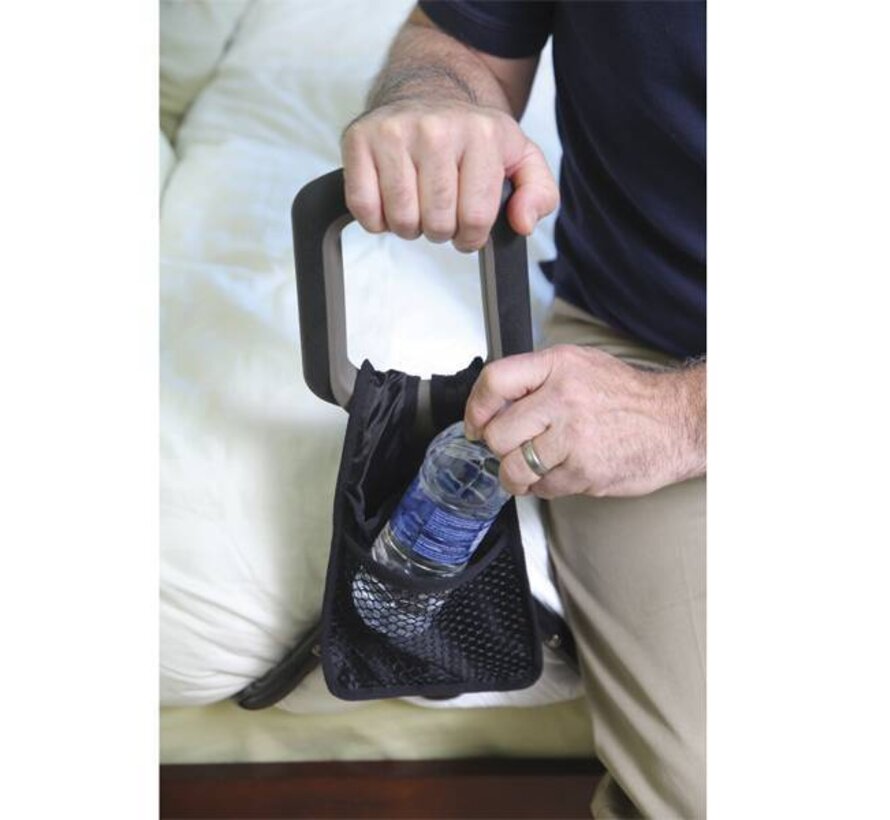 Bed transferbeugel BedCane™ Stander Compac met handige opbergtas