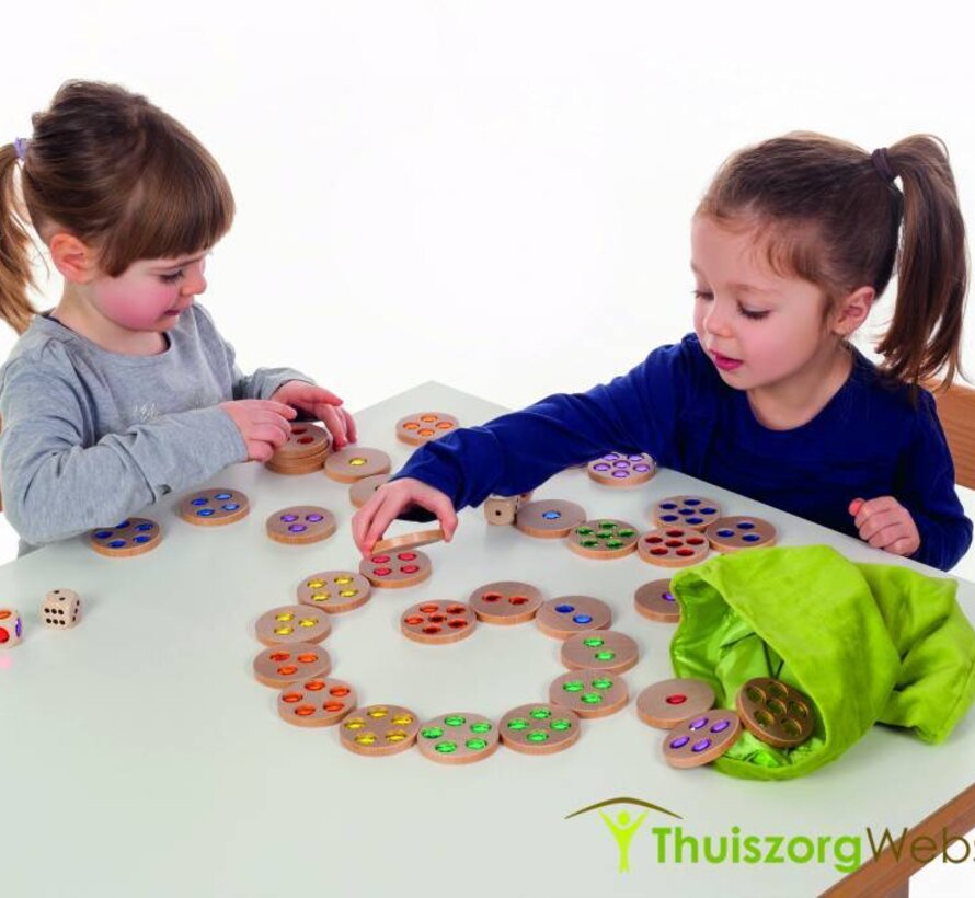 Sorteer-legspel Fantasie edelsteentjes