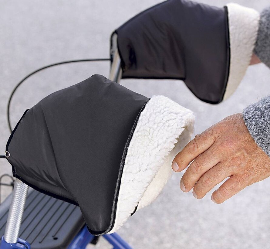 Handwarmer voor rollator
