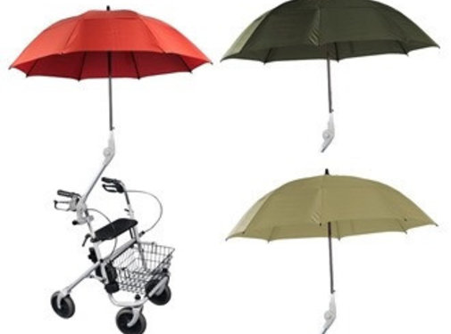 Paraplu voor rollator