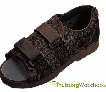 BraceID Zwarte nylon post-operatieve schoen