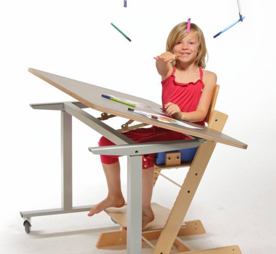 Hoog-laagtafel Ropox Ergobasic, hoogte 56-90 cm