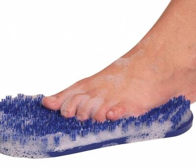 Verlengde badborstel 38cm