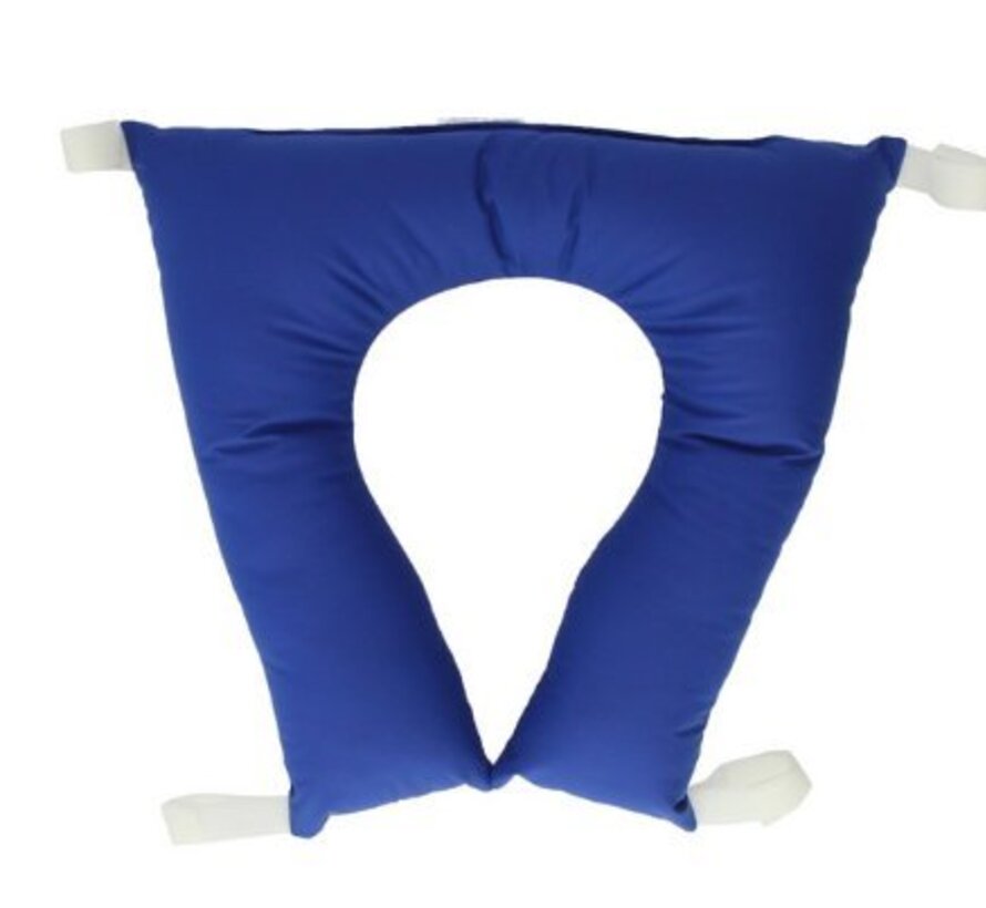 Kussen voor postoel in hoefijzervorm